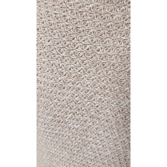 Coldwater Creek Oatmeal Heather Knit Button Long Sweater Cardigan Size XS - Picture 10 of 13